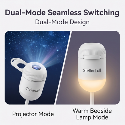 StellarLull™ 2-in-1 Galaxy Projector (12 Films)